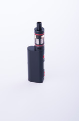 electronic cigarette or vaping device on background.
