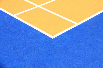 Fototapeta premium Colorful Basketball Court