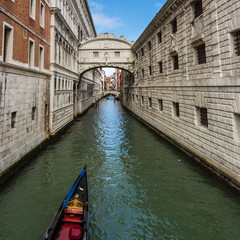Obraz premium Bridge of sighs at the dodges place