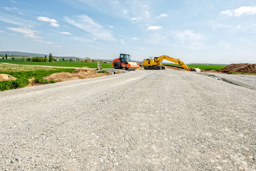 Straßenbau baumaschinen