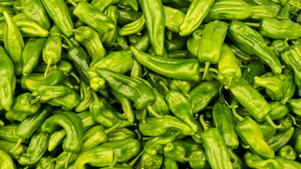 green peper chili. background