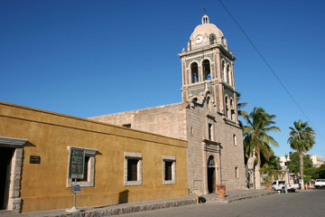 Fototapeta na wymiar Mision de Nuestra Senora de Loreto, Baja California Sur, Mexico