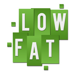 Low Fat Green Stripes Square 