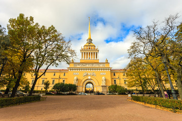 Old building at St Peterburg, Russia