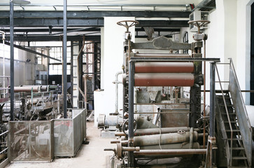 Impianto industriale in disuso