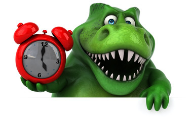 Fun dinosaur - 3D Illustration