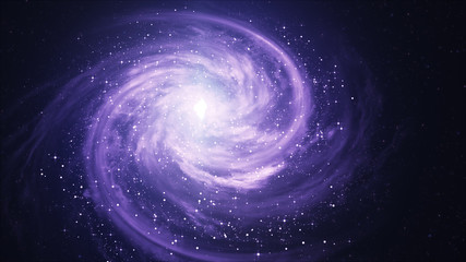 Spiral Galaxy - Elements of This Image Furnished by NASA