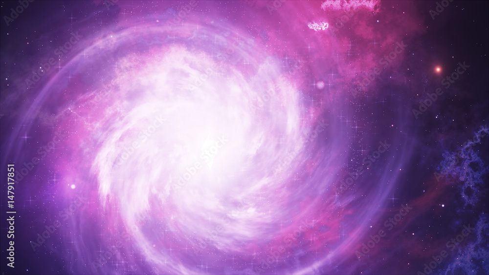 Canvas Prints magical wormhole - elements of this image