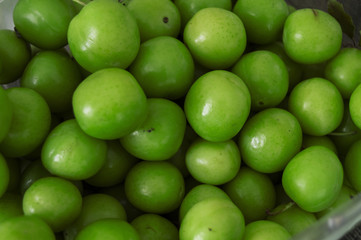 Sour green plum, the most wonderful and mouth watering sour plums, sour plums for the pregnant

