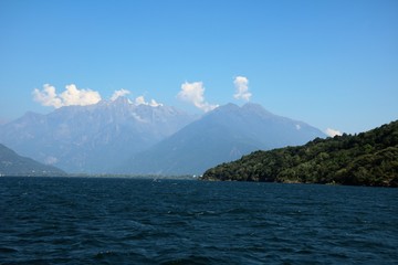 Lake Como landscape, Lombardy Italy