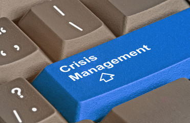 Keyboard with key for Crisis Management