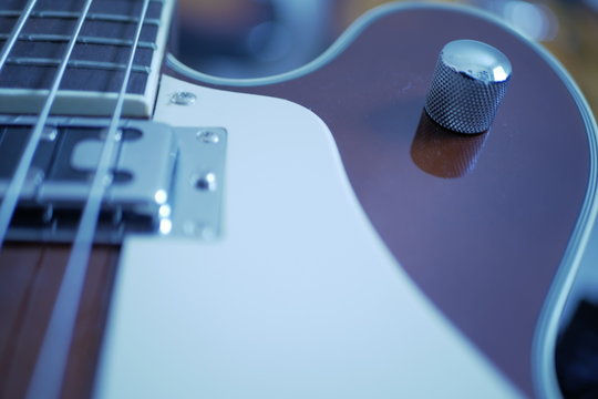 Bass Guitar Bottons and pickguard - Narrow DOF
