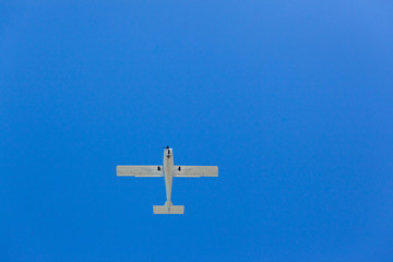 Plane Propeller Flying Upward Photo