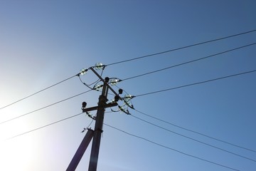 Overhead power line