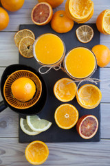 fresh orange juice