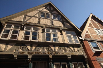 Lauenburger Kleinod / Fachwerkhaus in der Lauenburger Elbstraße