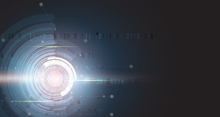 abstract futuristic fade computer technology business background