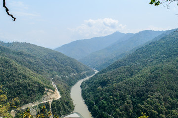 An awesome treat for the nature lovers is to view river Rangeet meet river Teesta from ‘Triveni-...