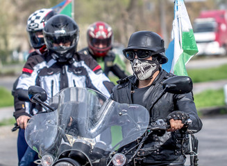 Obraz premium Moto Bikers