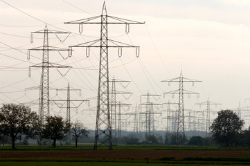 Energie Stromleitungen