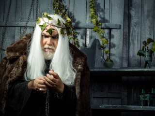 Zeus man with beard