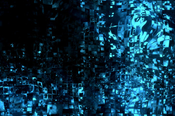 Abstract futuristic techno background