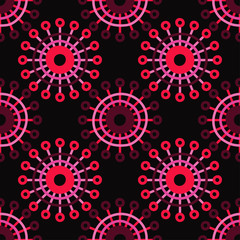 Ethnic boho seamless pattern. 
