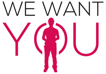 WE WANT YOU