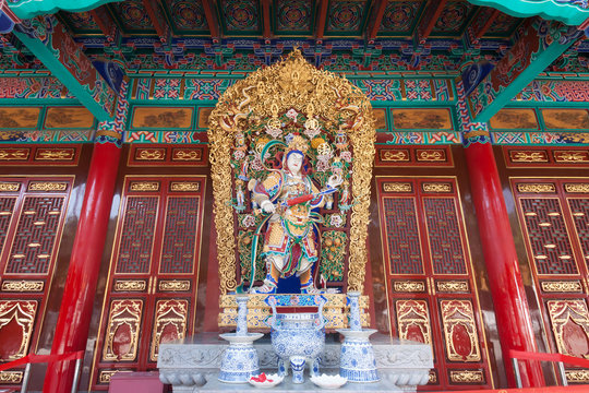Chinese temple in Bangkok, Thailand