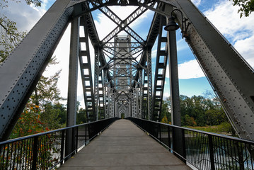 Pedestrian bridge in Salem Oregon.