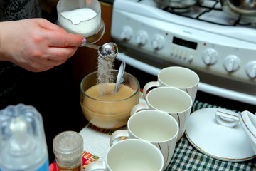 Supposedly the sweetened coffee is better.