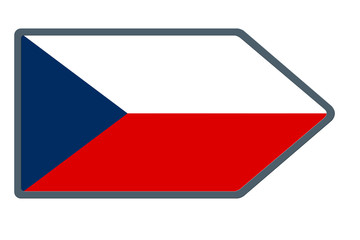 Drapeau R&eacute;publique Tch&egrave;que