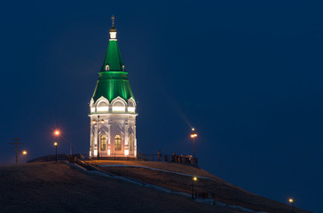 Obraz premium Paraskeva Pyatnitsa chapel, Krasnoyarsk
