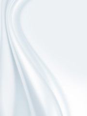 Obraz premium white satin