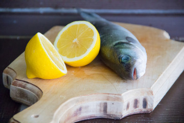 fish and lemon