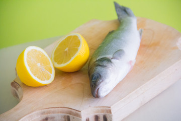 fish and lemon