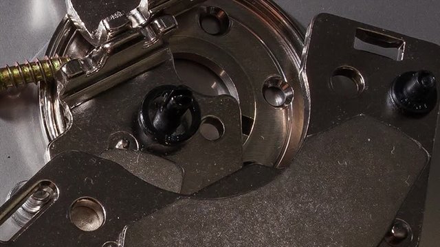 Scrap electronics  image closeup