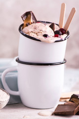 Stracciatella ice cream