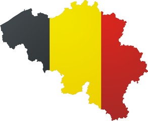 Belgium map