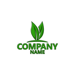 Nature Leaf Logo Template Design