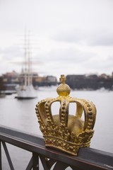 Fototapeta na wymiar Stockholm crown.