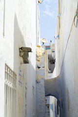 In den Gassen der Medina von Hammamet in Tunesien