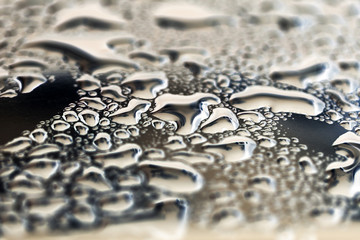 water drops as background