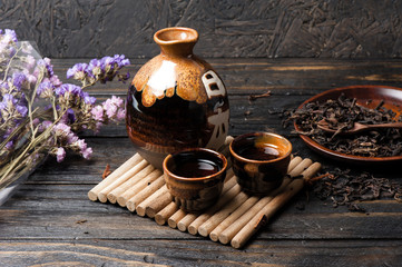 Japanese tea set