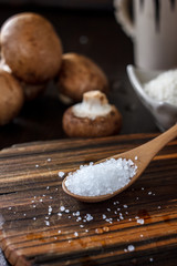 Coarse sea salt