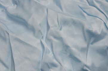 hellblauer Textilstoff