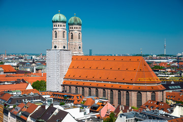 Munich, Frauenkirche, Cathedral of Our Dear Lady, Bavaria, Germany.
