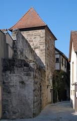 Stadtmauer in Neustadt an der Aisch