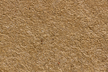 Pared de barro y paja adobe