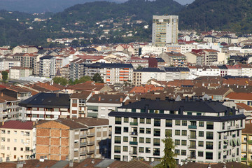 Obraz premium panoramic view of the city of orense, galicia, Spain